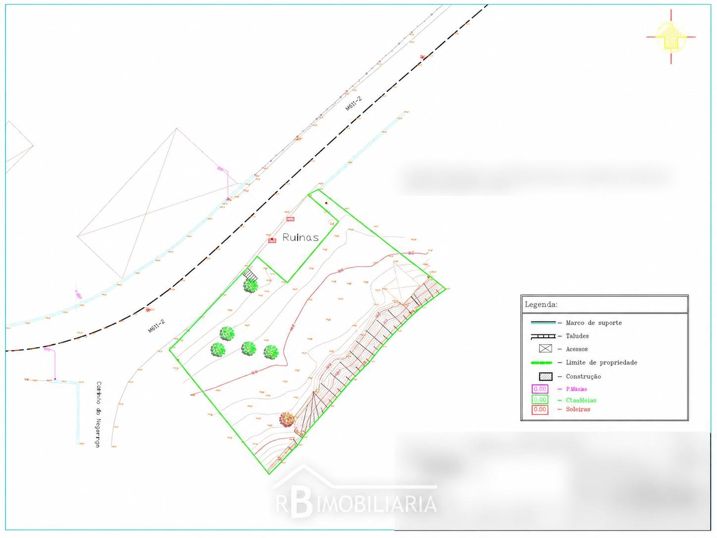 Moradia em Ruínas e Terreno com Projeto Aprovado – Urrô
