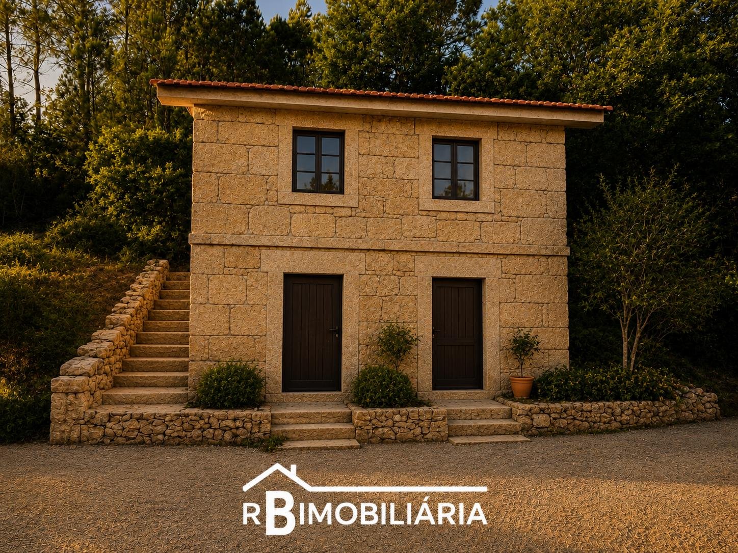 Moradia V2 em Pedra com Vista sobre a Albufeira de Ribeiradio – Sejães, Oliveira de Frades