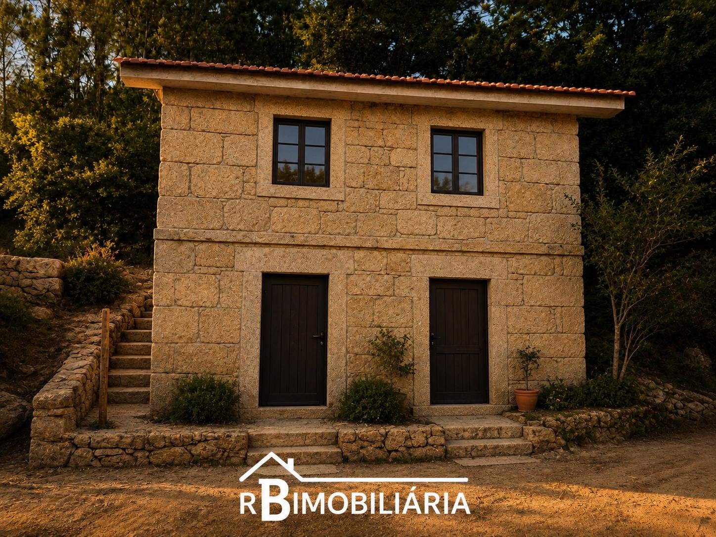 Moradia V2 em Pedra com Vista sobre a Albufeira de Ribeiradio – Sejães, Oliveira de Frades