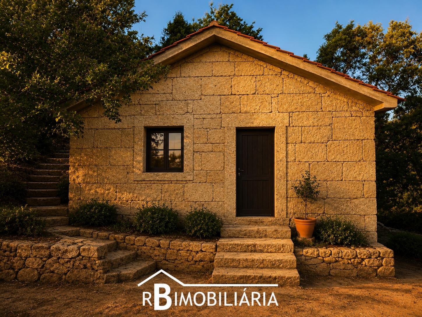 Moradia V2 em Pedra com Vista sobre a Albufeira de Ribeiradio – Sejães, Oliveira de Frades